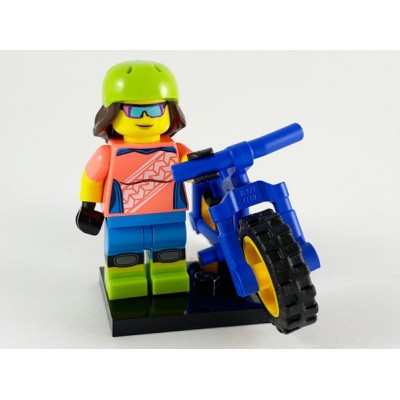 LEGO MINIFIG SERIE 19 Bicycle Mountain 2019